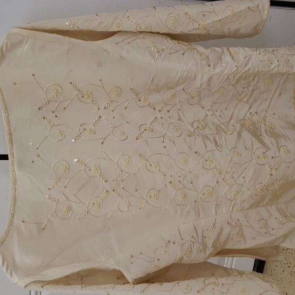 Doncaster women's vintage beaded top size 8 - Picture 6 of 9